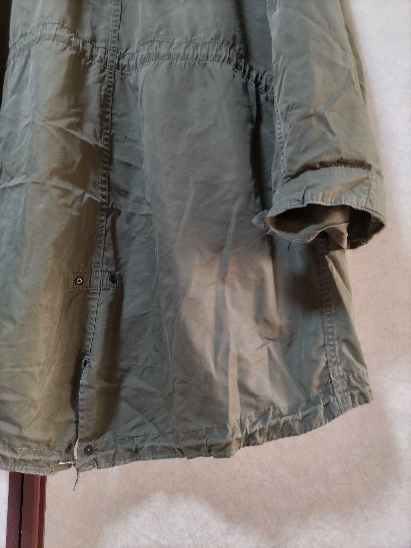 米軍実物　m51パーカシェル　large　ブラスZIP綿ナイロンm1951