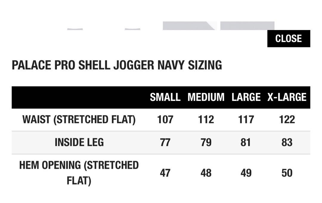 パンツ PALACE Pro Shell Jogger navy