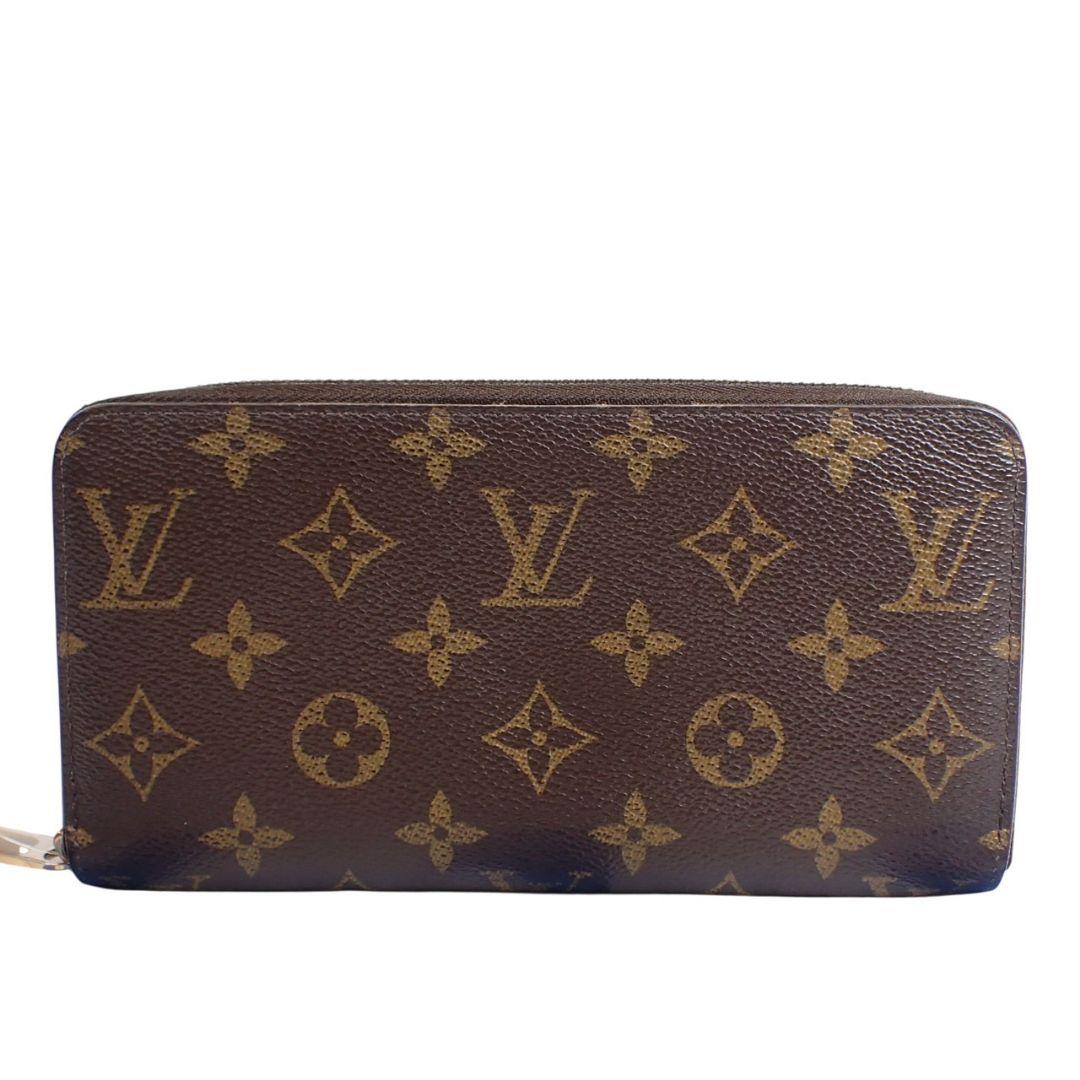 美品！LOUIS VUITTON M60017 モノグラム ジッピー ウォレット