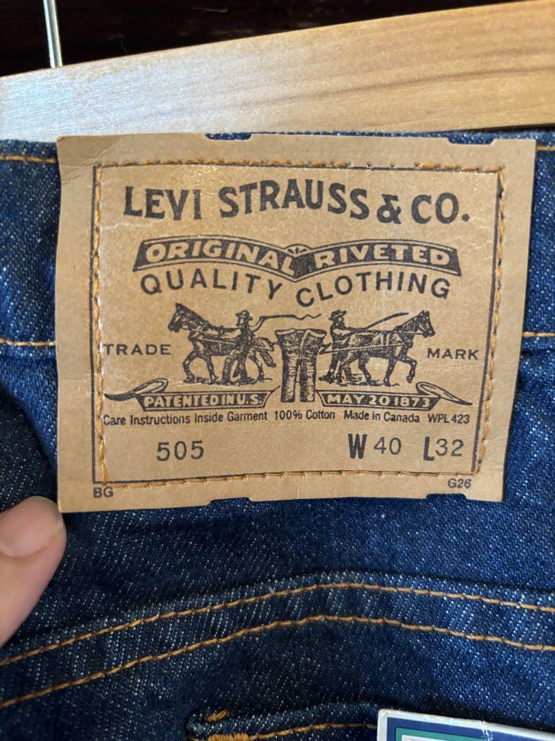 ヴィンテージ Levi's 505 デッドストック W40 L32 カナダ製