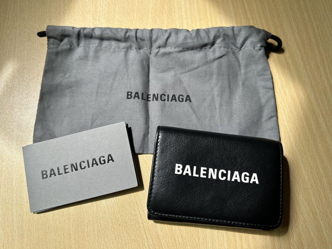 BALENCIAGA ブラック 三つ折り財布 10,440円
