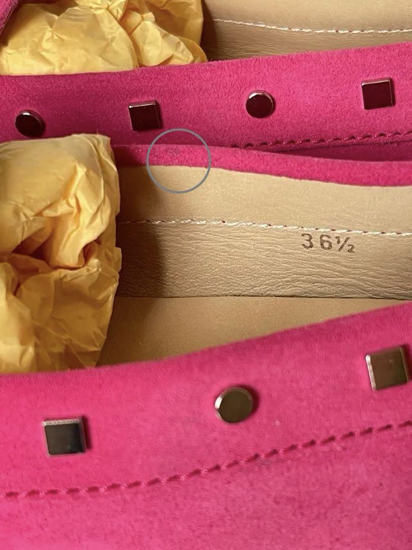 希少♥TOD‘S トッズスタッズドライビング ローズピンク♥36 1/2