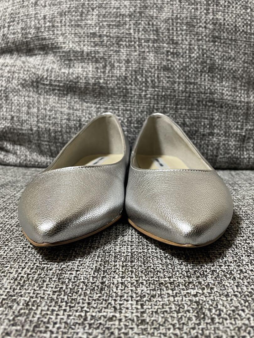 ODETTE E ODILE オデットエオディール ポインテッドフラットパンプス