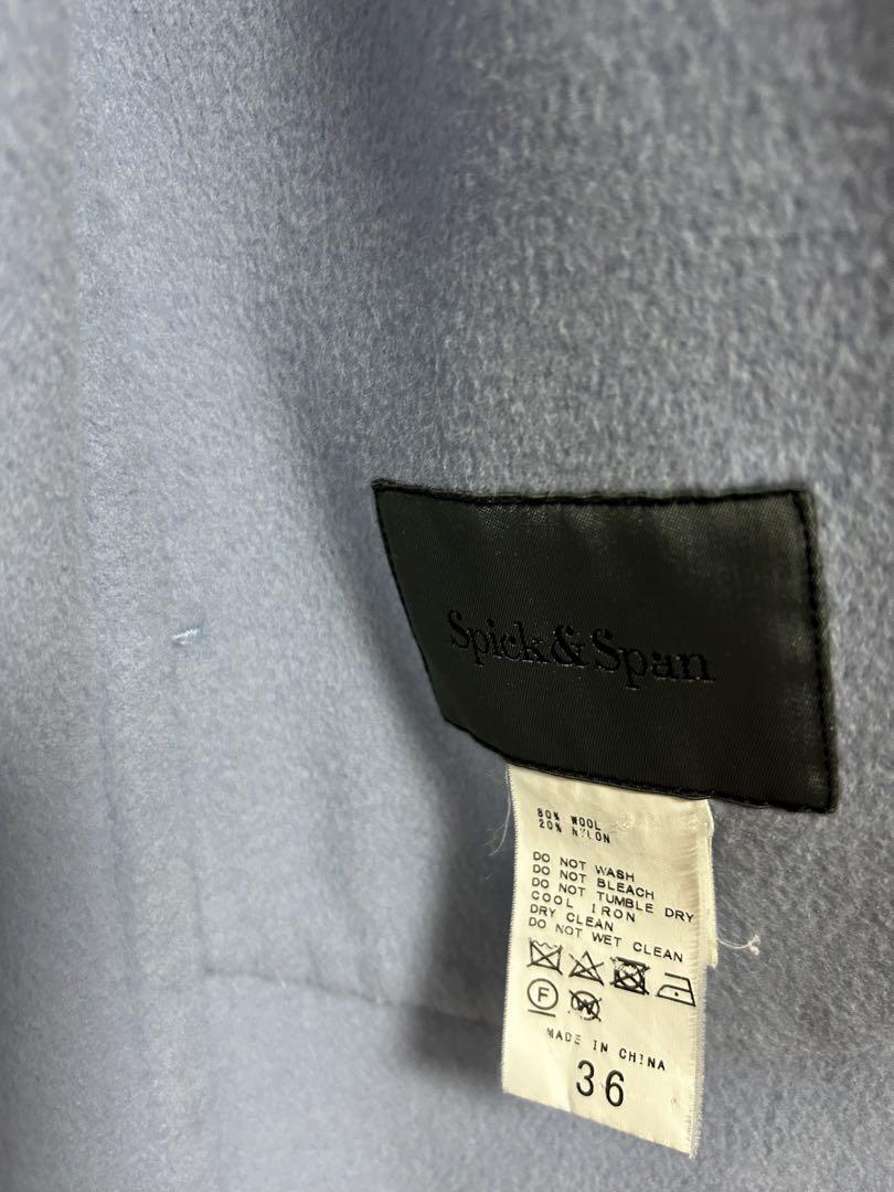 Spick & Span ライトブルー コート 36