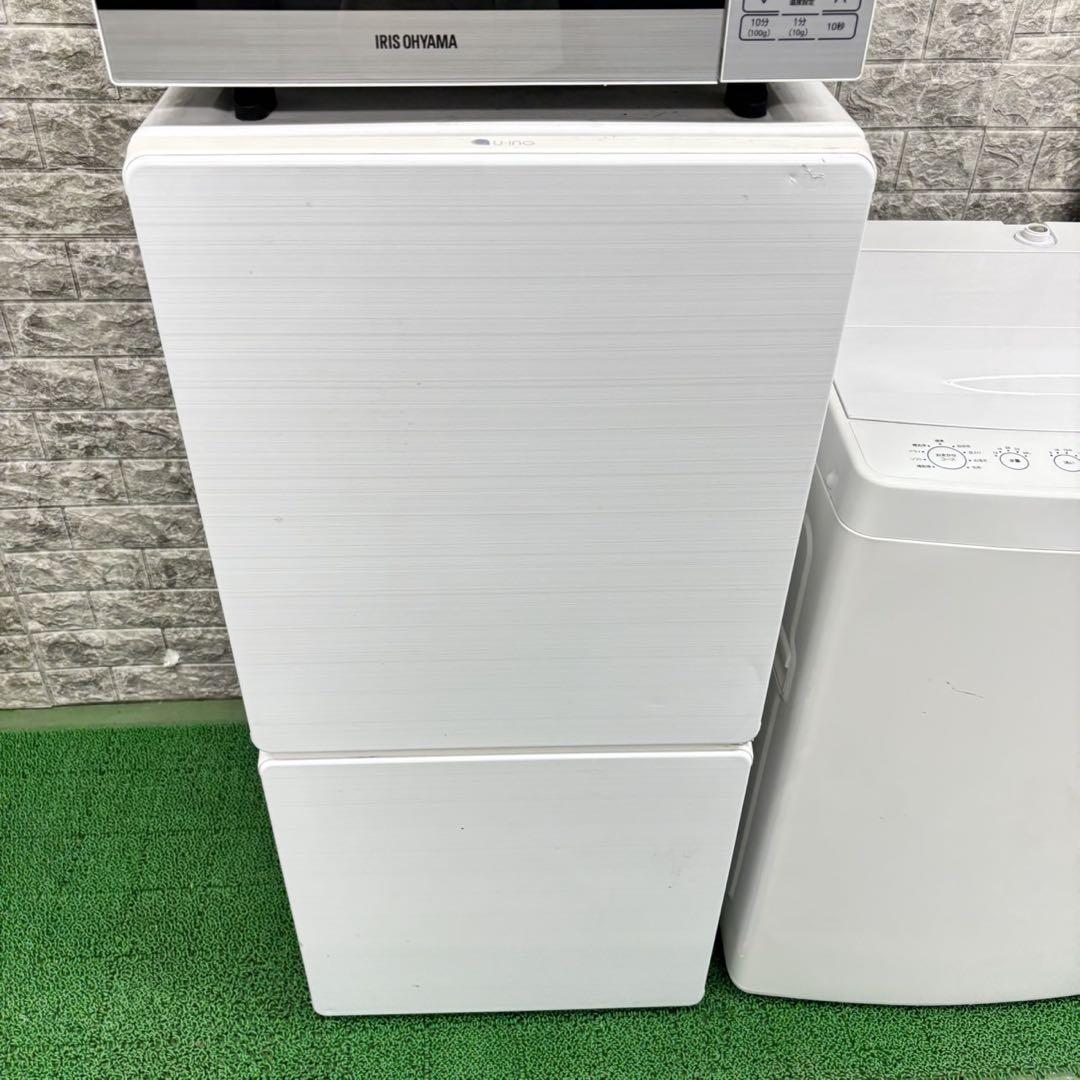 627 洗濯機　冷蔵庫　電子レンジ　一人暮らし　小型　大人気セット　美品　保証込 627 冷蔵庫 洗濯機 電子レンジ 大人気家電3点セット 関東 東京