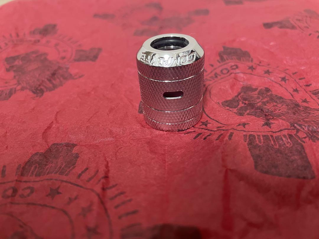 Comp Lyfe Mini Cap Knurl ロジウム