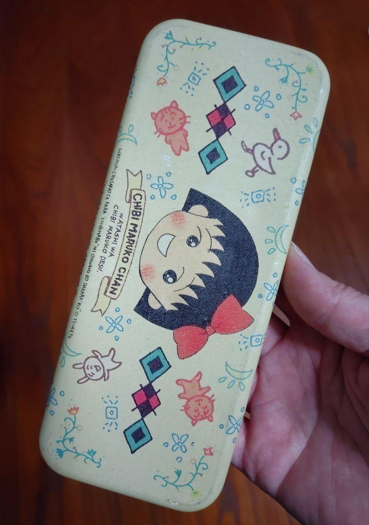 1990希少☆ちびまる子ちゃん缶ペンケースレア人とかぶりたくない