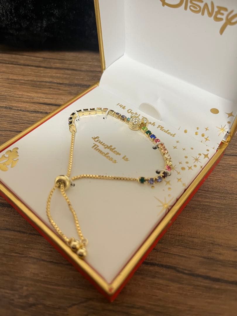 Disney 14Kゴールドメッキ ブレスレット