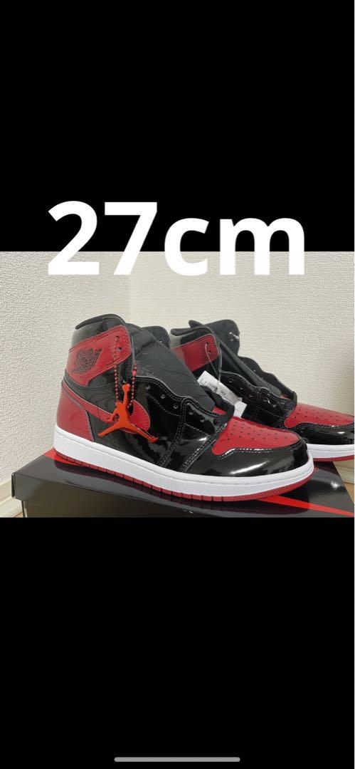 airjordan1 パテントブレッド PATENT BRED