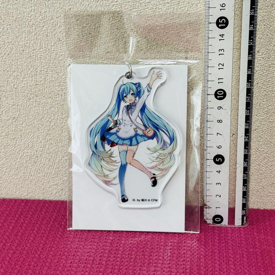 初音ミク ビッグアクリルキーホルダー 原宿スペース 10周年