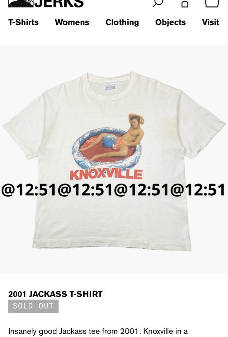 ドスペ 00s MTV jackass KNOXVILLE プロモ Tシャツ L