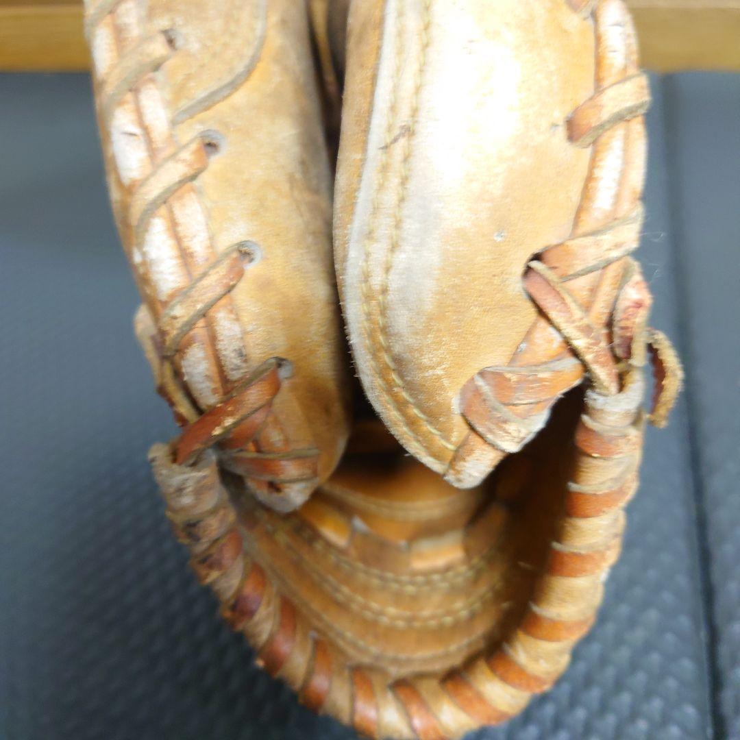 【匿名配送】ミズノ 一般 軟式グローブ 右投げ キャッチャーミット 初代ロゴ