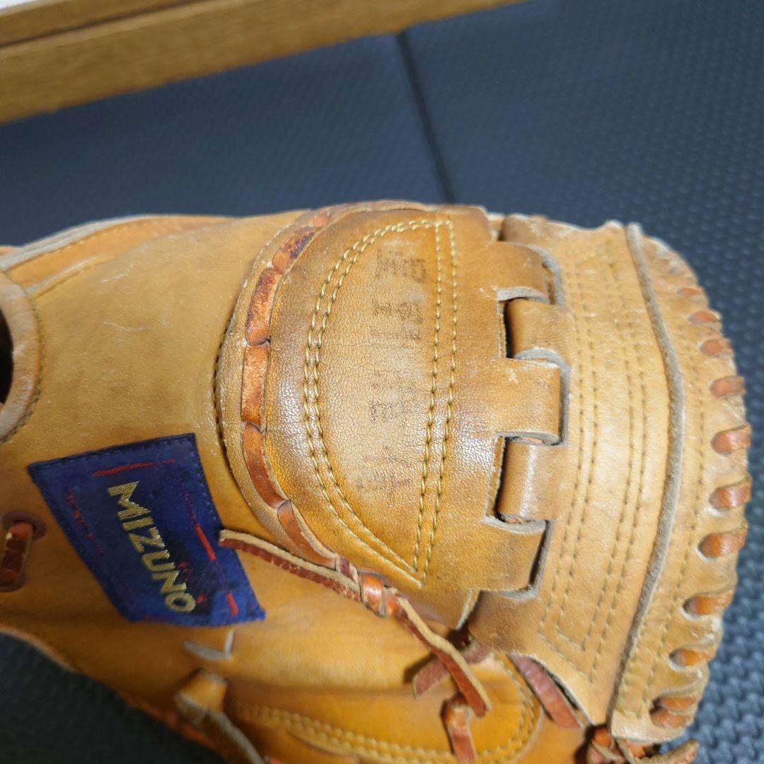 【匿名配送】ミズノ 一般 軟式グローブ 右投げ キャッチャーミット 初代ロゴ