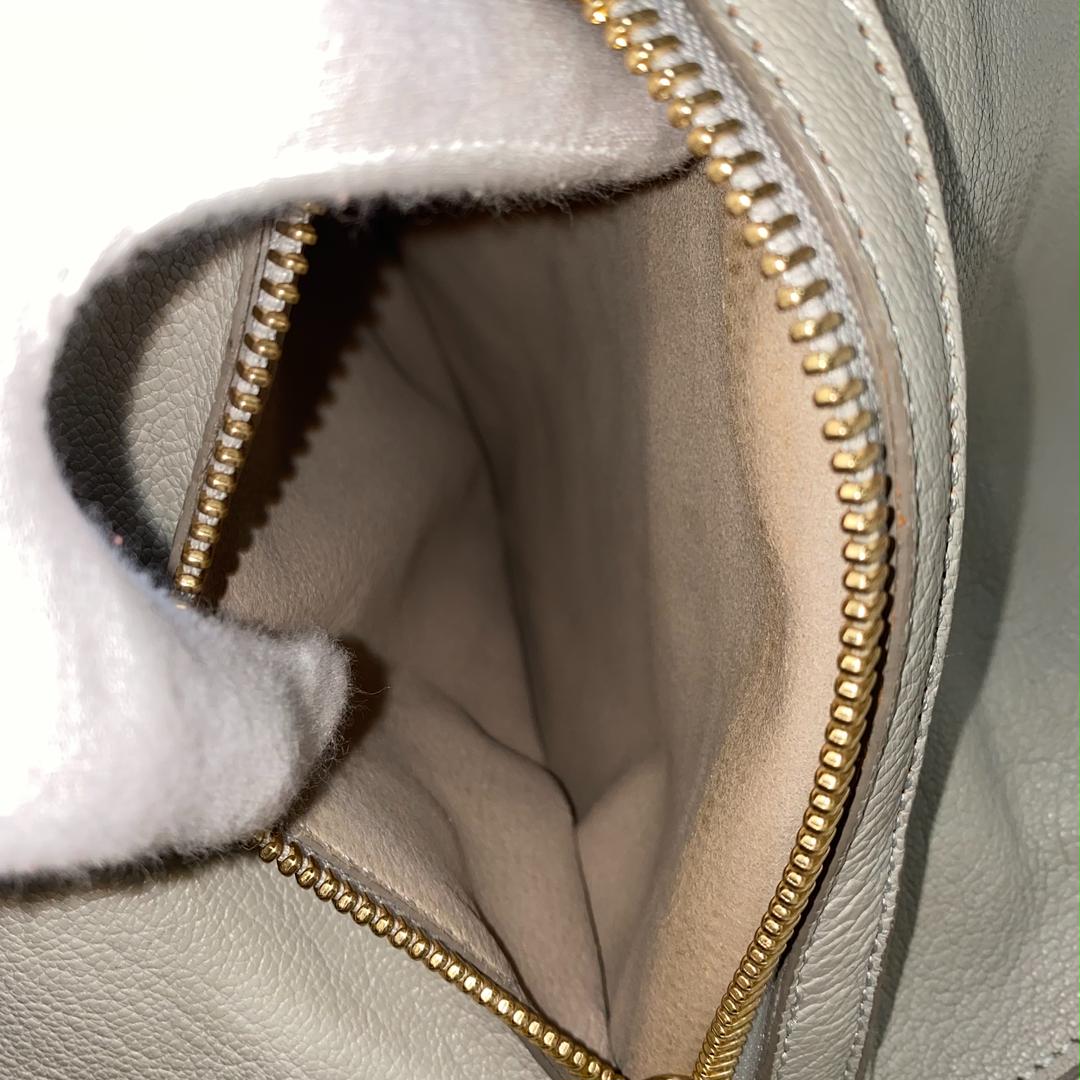 超激得 Chloe トートバッグ ディラン A4サイズ ライトグレー シボ革 イタリア製 FOLCn-m38826987810 新作入荷限定SALE