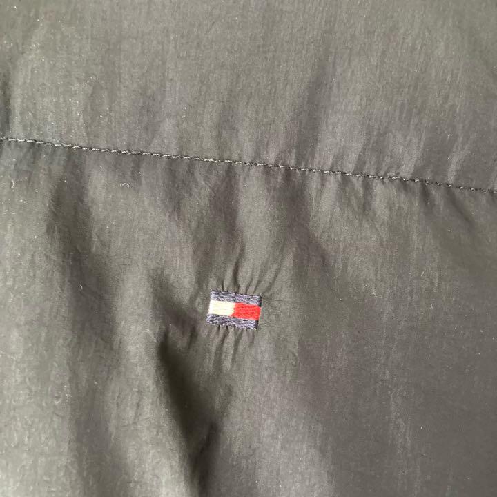 シンプルな TOMMYHILFIGERトミーヒルフィガーダウンジャケットlL黒ブラックメンズ OwYXU-m38827582562 ブラックカ