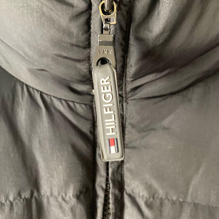 シンプルな TOMMYHILFIGERトミーヒルフィガーダウンジャケットlL黒ブラックメンズ OwYXU-m38827582562 ブラックカ