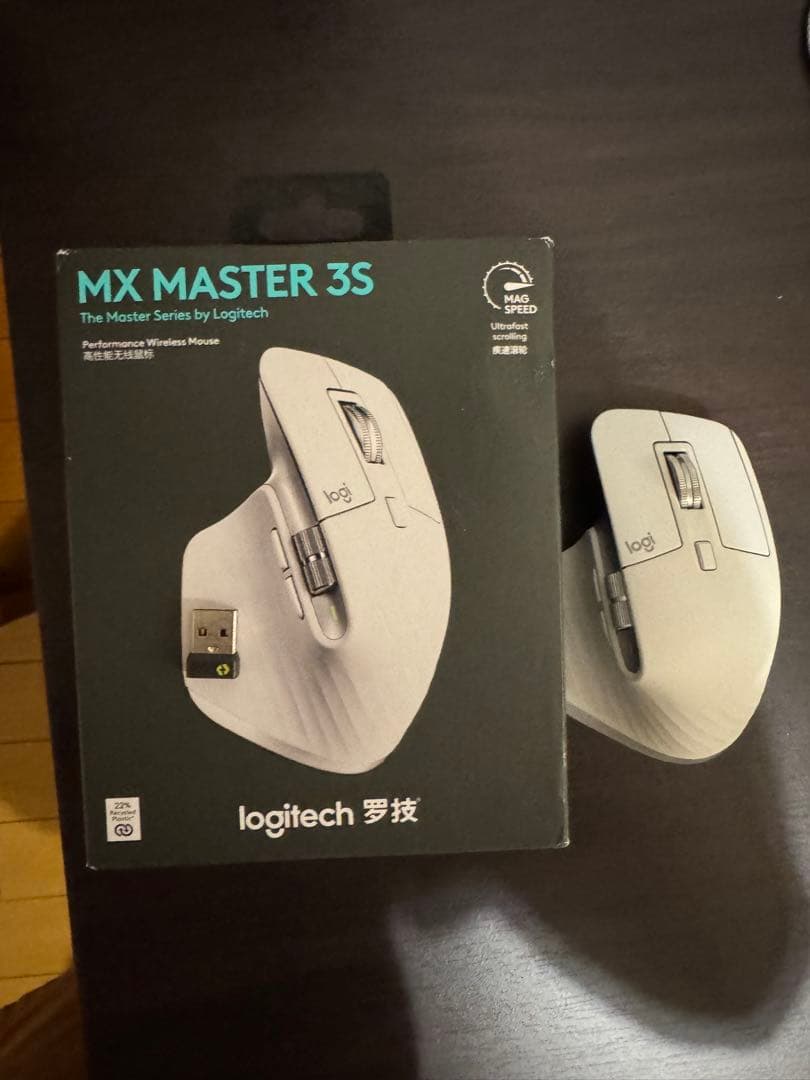 Logitech MX Master 3S ワイヤレスマウスLOGITEC