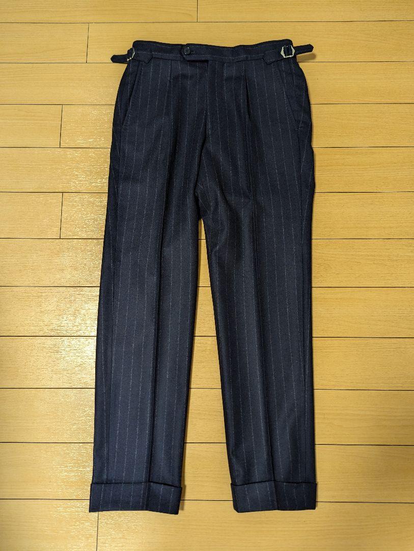 美品　SATO TAILOR　スーツ　スリーピース　カノニコ　フランネル　日本製