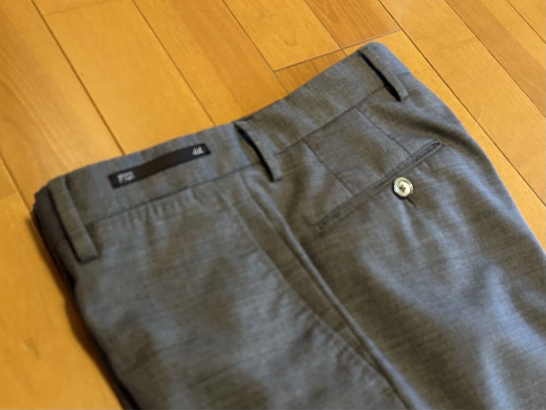 PT01 ノープリーツスラックス EVO FIT ミディアムグレー 春夏 44