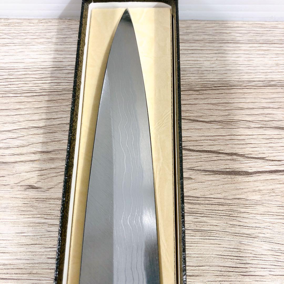 29. 御料理包丁 240mm 柳刃包丁 刺身包丁 多重層雲浮