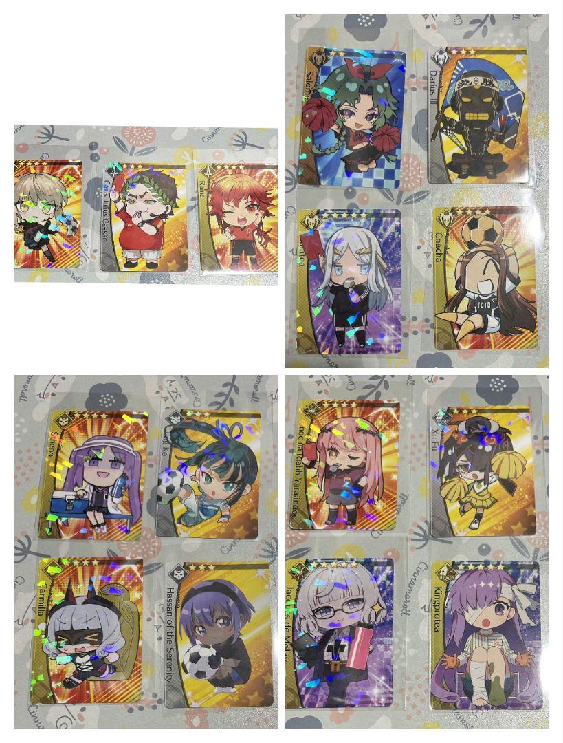 【M952】FGO サッカーカード　176枚　まとめ売り M952】FGO サッカーカード 176枚 まとめ売り （バラ売り可