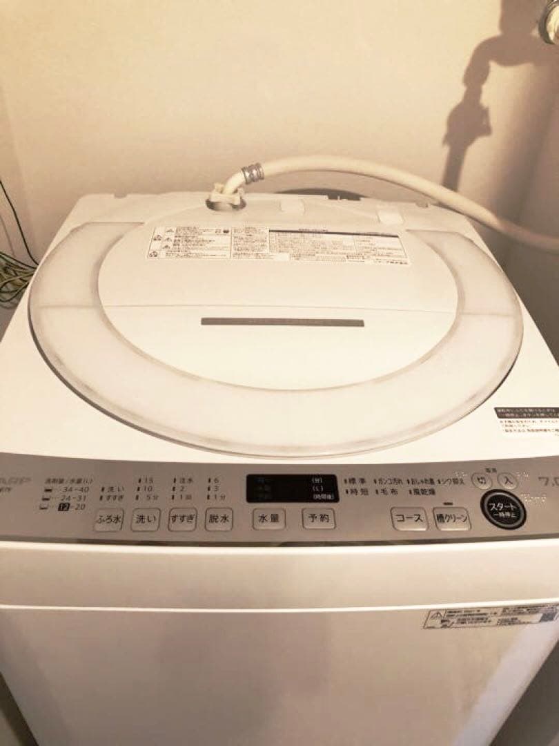 NEW限定品】 全自動洗濯機 (ホワイト系) 2021年モデル ES-GE7E-W