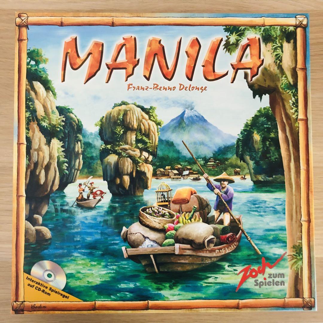 【木製・プラコイン】マニラ Manila ボードゲーム Zoch