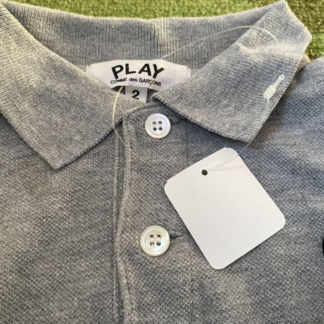 PLAY COMME des GARÇONS グレー ポロシャツ S 楽天市場】play comme des garcons ポロシャツ（メンズ