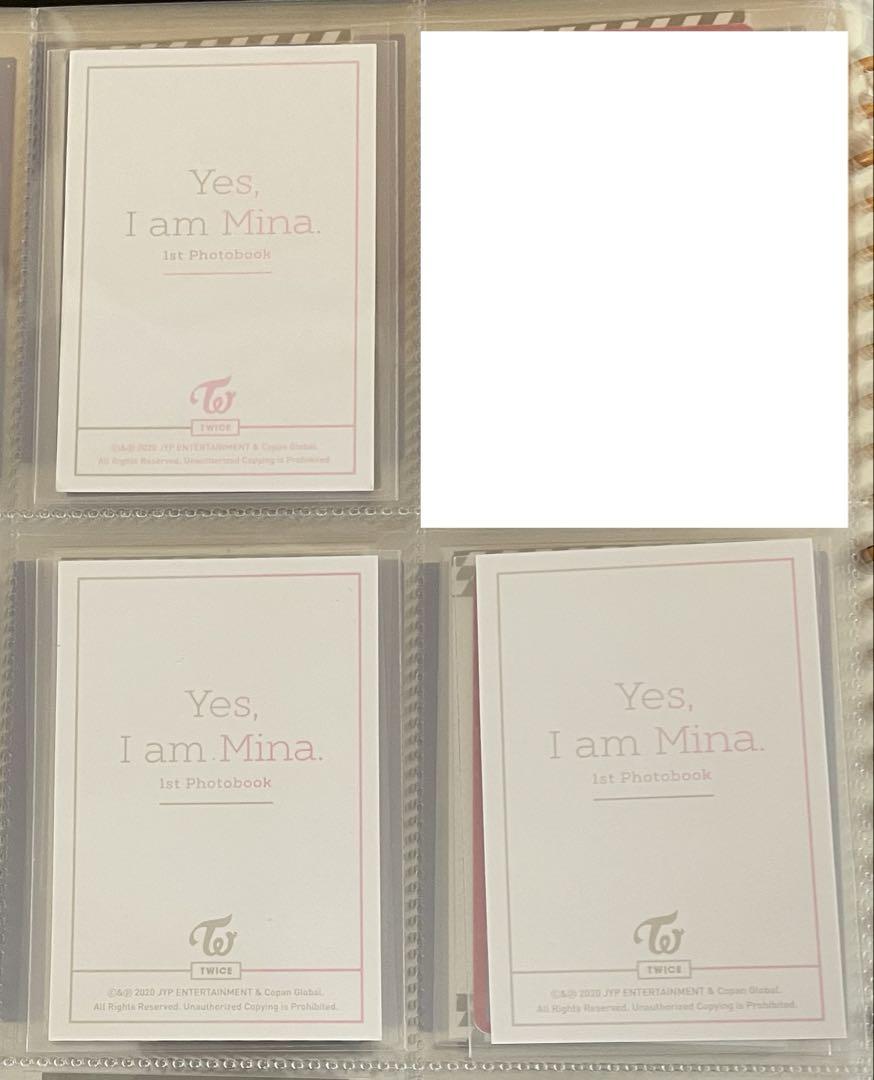 TWICE ミナ yes i am mina トレカ