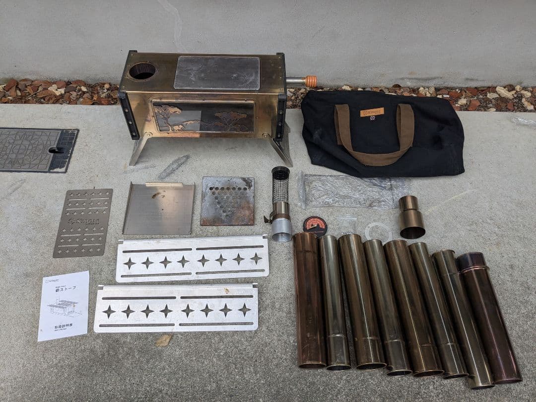 現行モデル s more スモア 薪ストーブ magic stoveやや傷や汚れあり