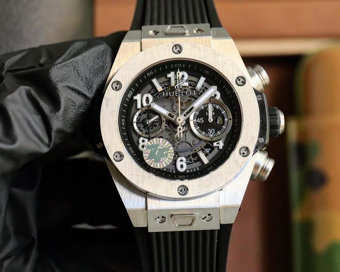 人氣 HUBLOT ウブロ 44mm時計ですXQ