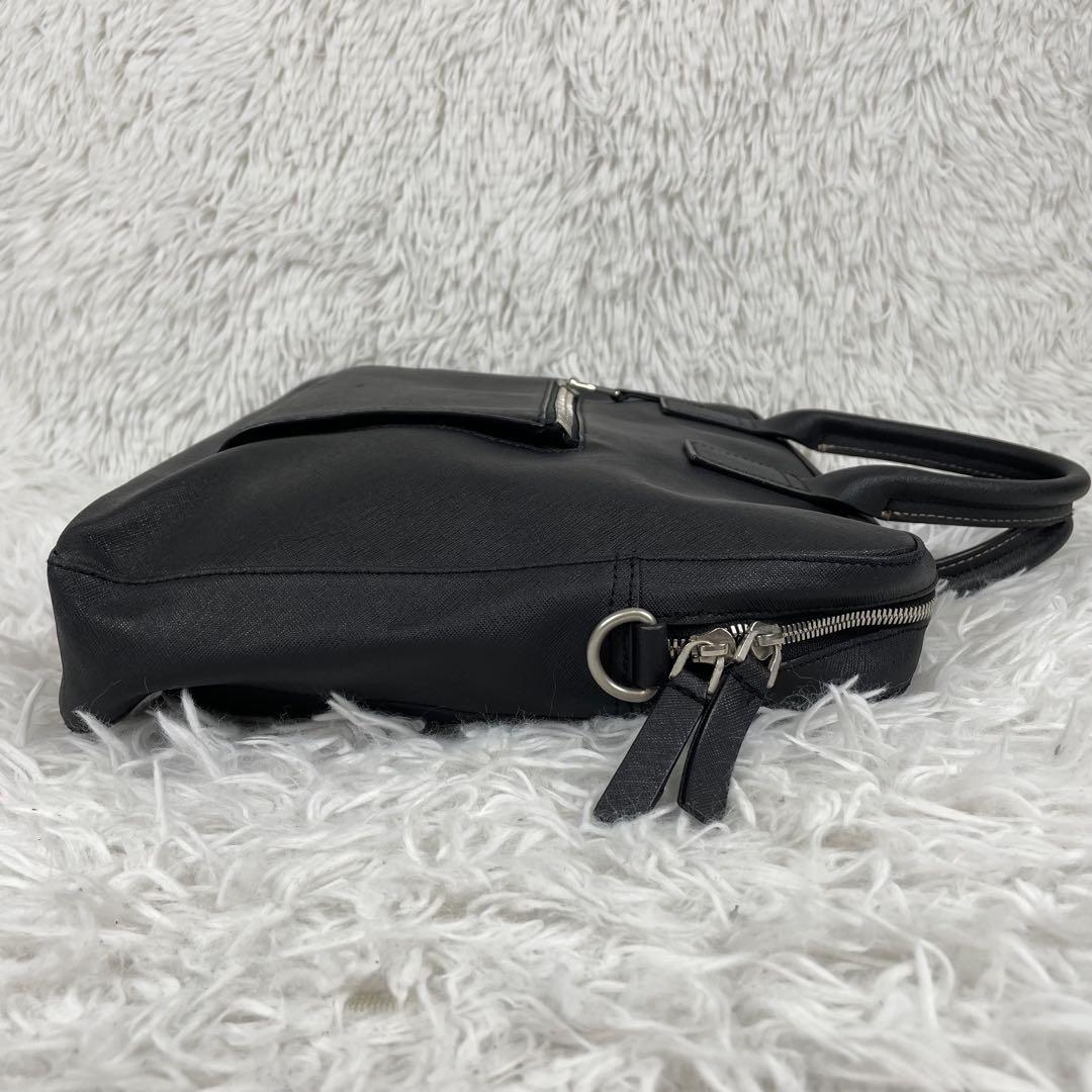 Paul Smith ポールスミス　ビジネスバッグ　オールレザー　ブラック