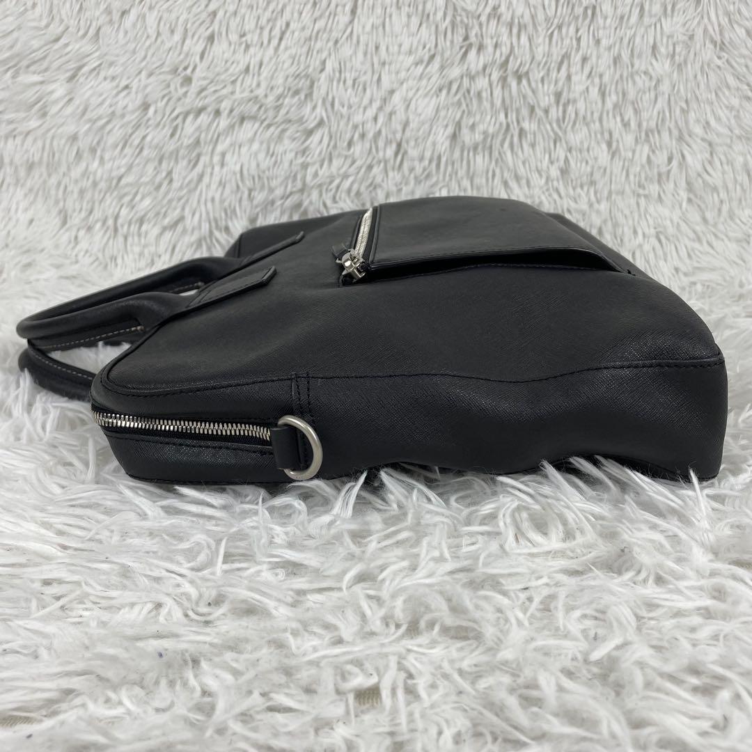 Paul Smith ポールスミス　ビジネスバッグ　オールレザー　ブラック