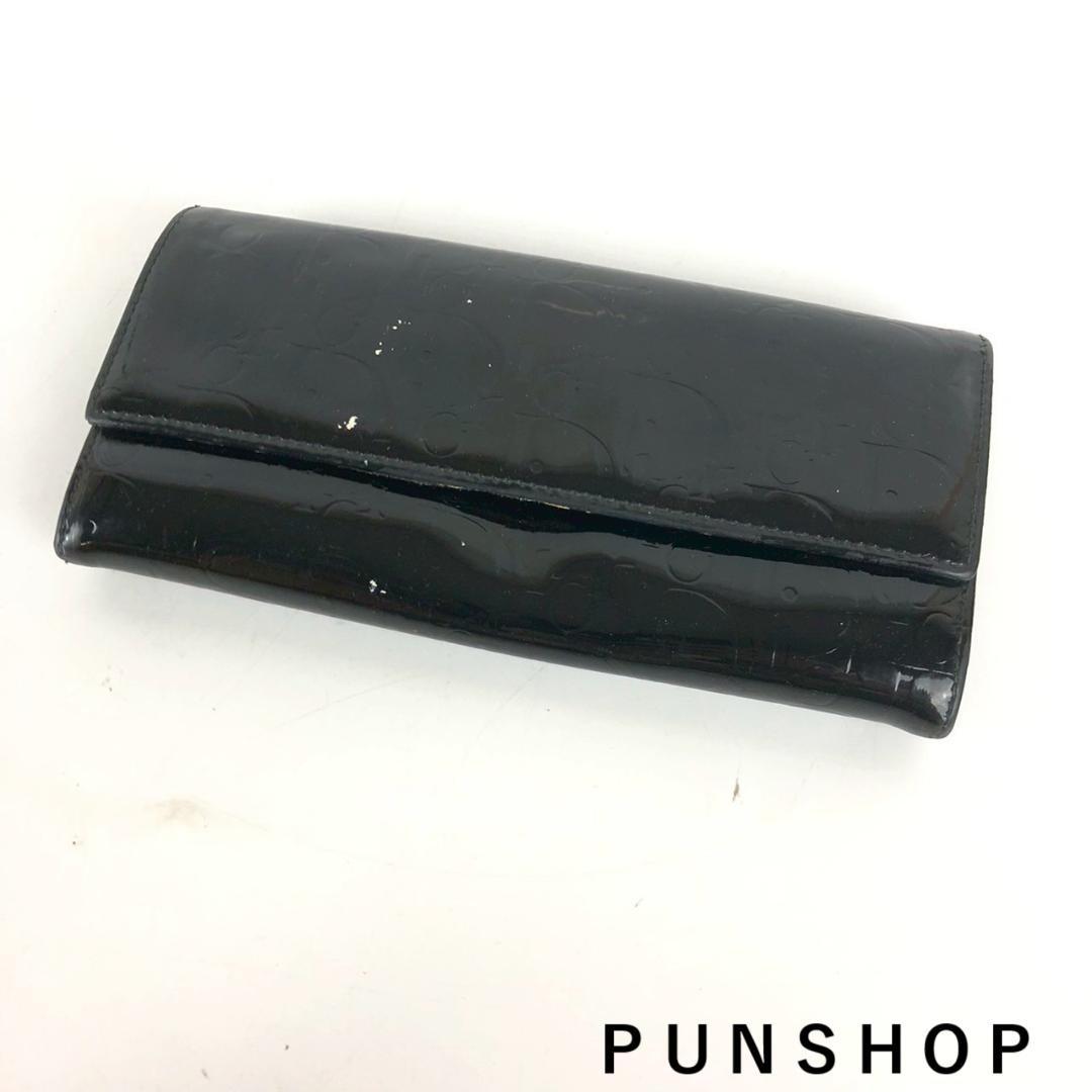 Christian Dior クリスチャンディオール 長財布 ブラック メンズ