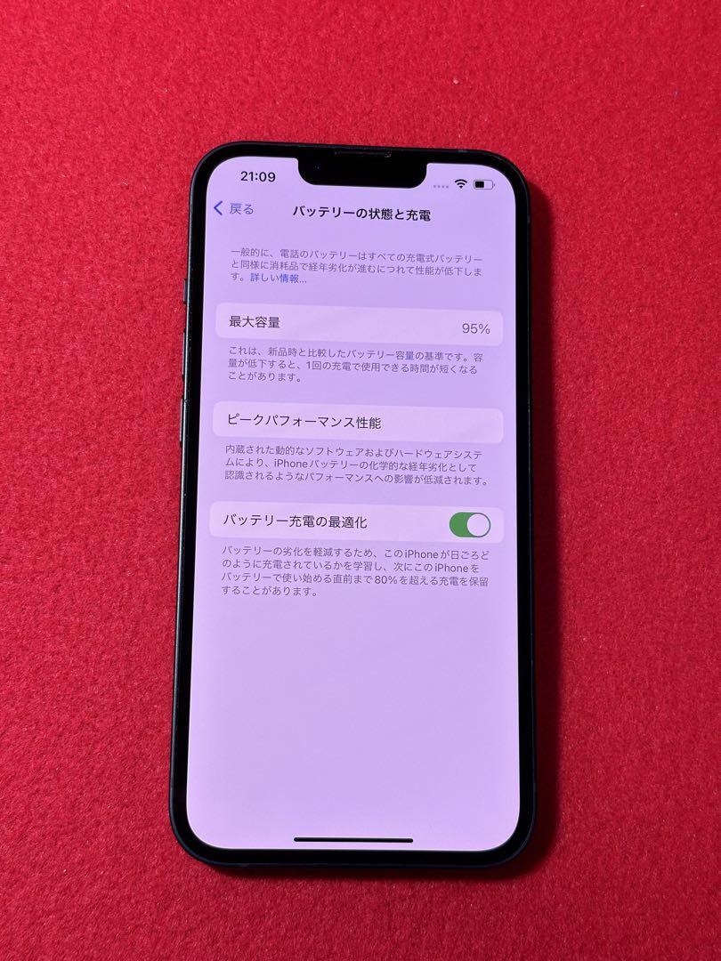 【3482】iPhone 13ミッドナイト 128GB simフリー