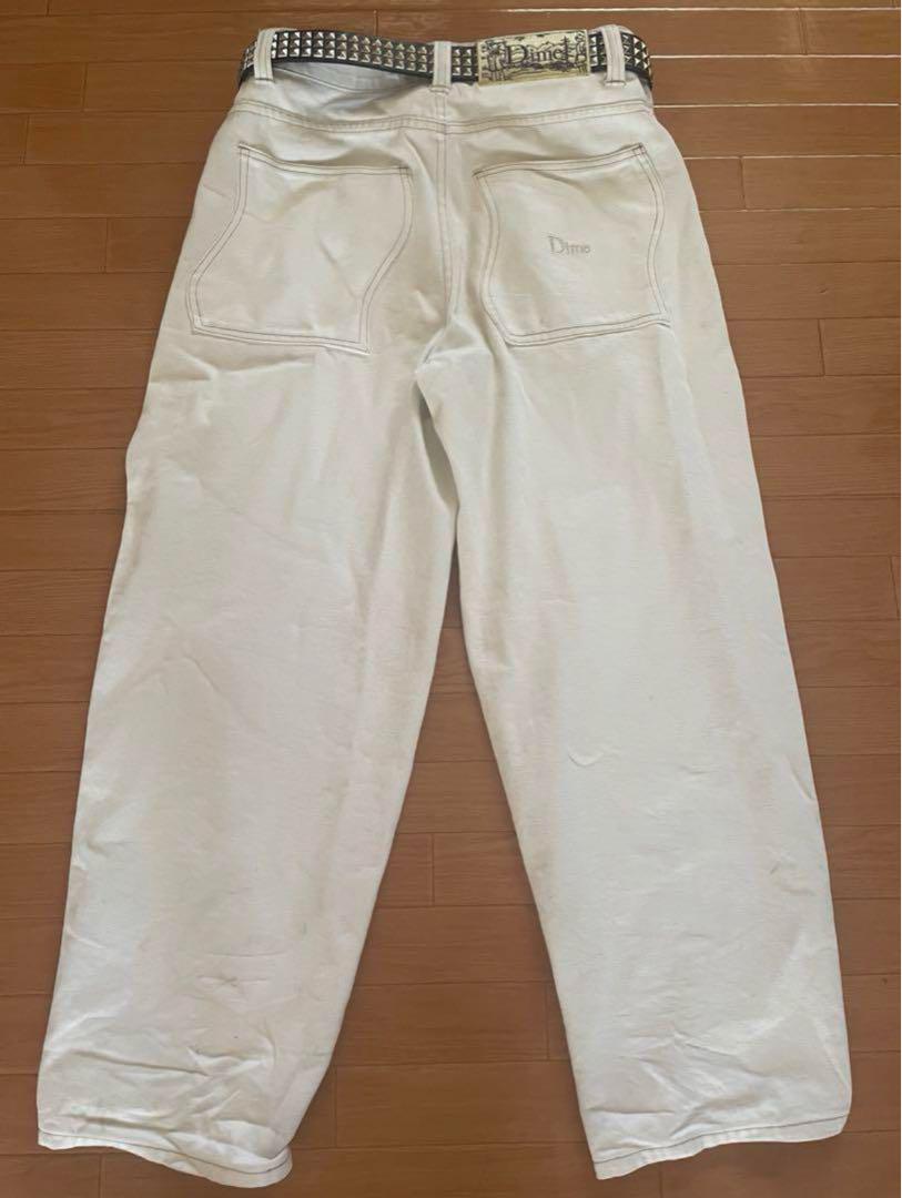 Dimeバギージーンズ デニム パンツwhite M 7,920円