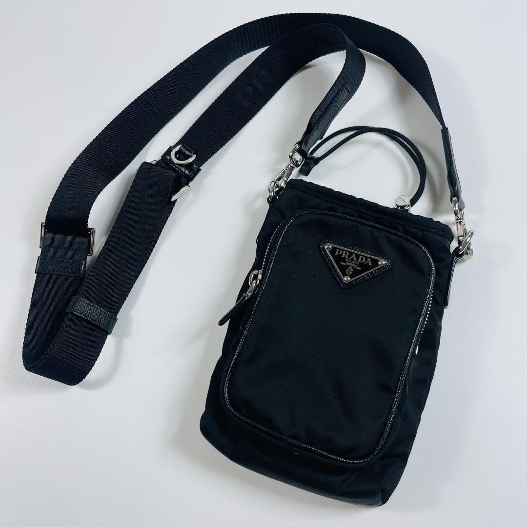 【美品✨】PRADA プラダ ナイロンショルダーバッグ スマホショルダー
