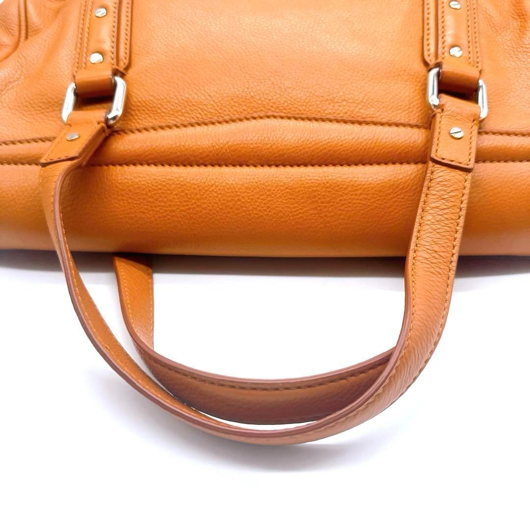 マークジェイコブス レザー ターンロック 2way ショルダー トートバッグ