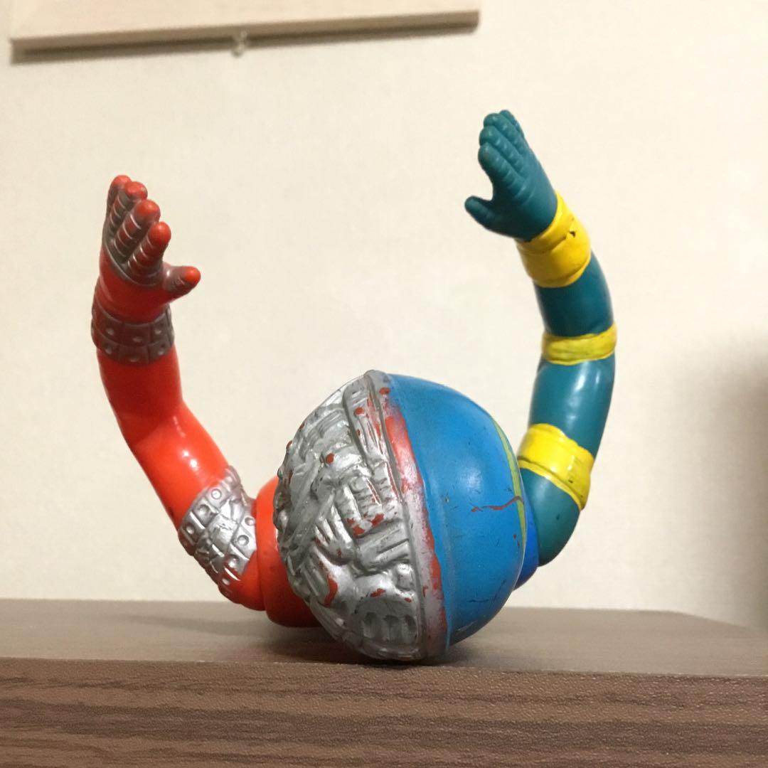 キカイダー　ソフビ　黒目　レトロ　レア