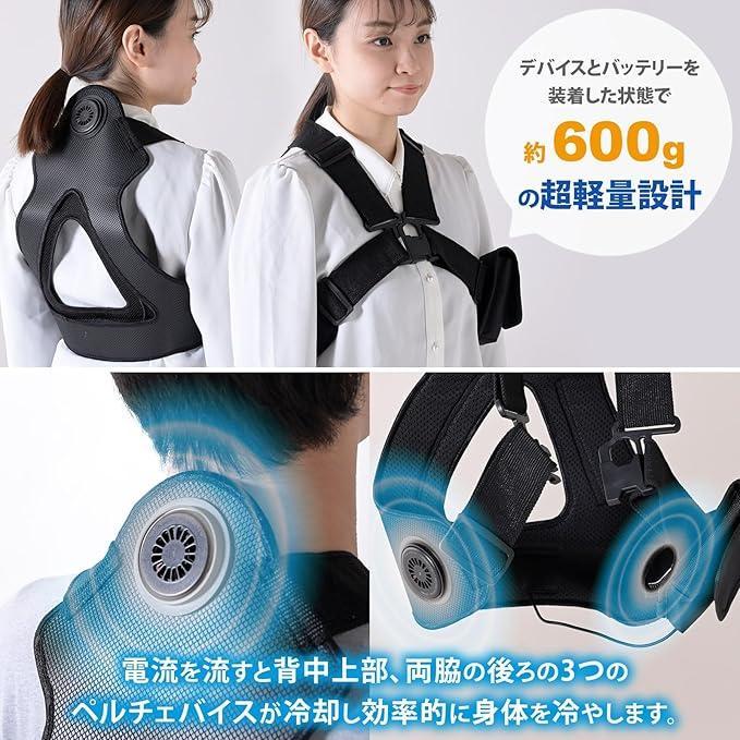 19800円!!!! ペルチェベスト 3Dメッシュ 大容量10000mAh