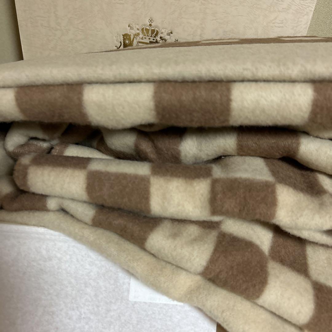 キャメル毛布　シングルサイズ　日本製