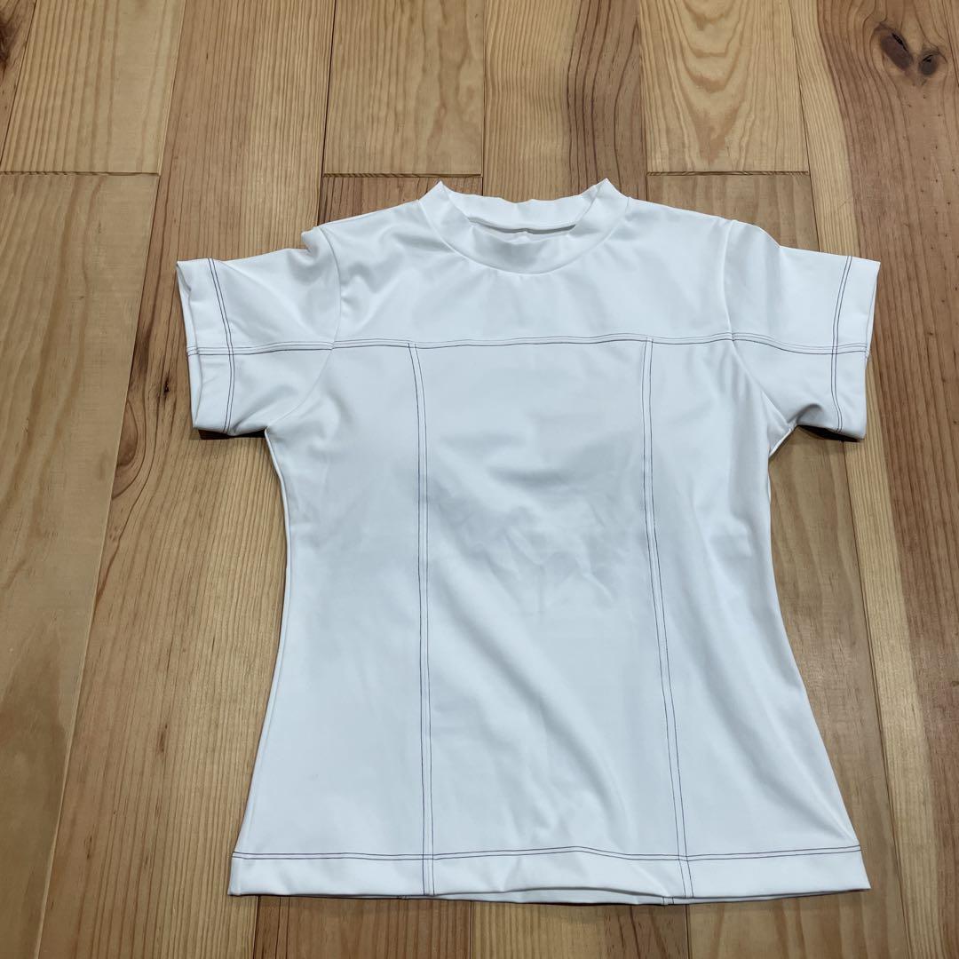 新品SUKALAスカーラホワイト ショートスリーブ Tシャツsサイズ