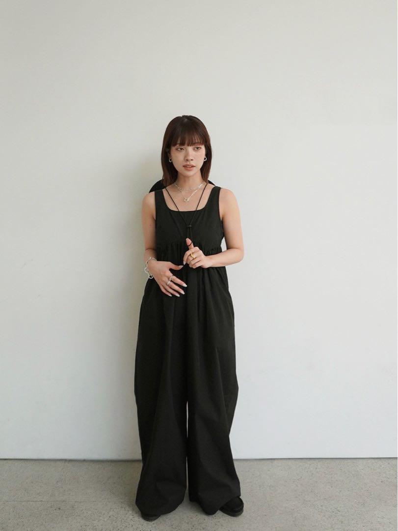 新品 タグ類無しanuke Cotton Gather Combinaison - メルカリ
