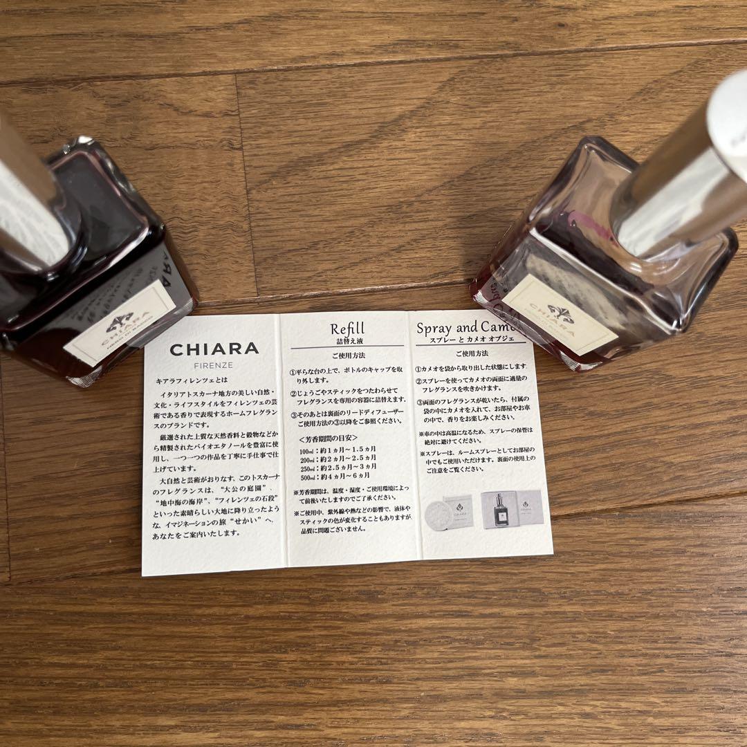 キアラ　フィレンツェ　ネロディバッコ　CHIARA ルームスプレー　赤ワイン