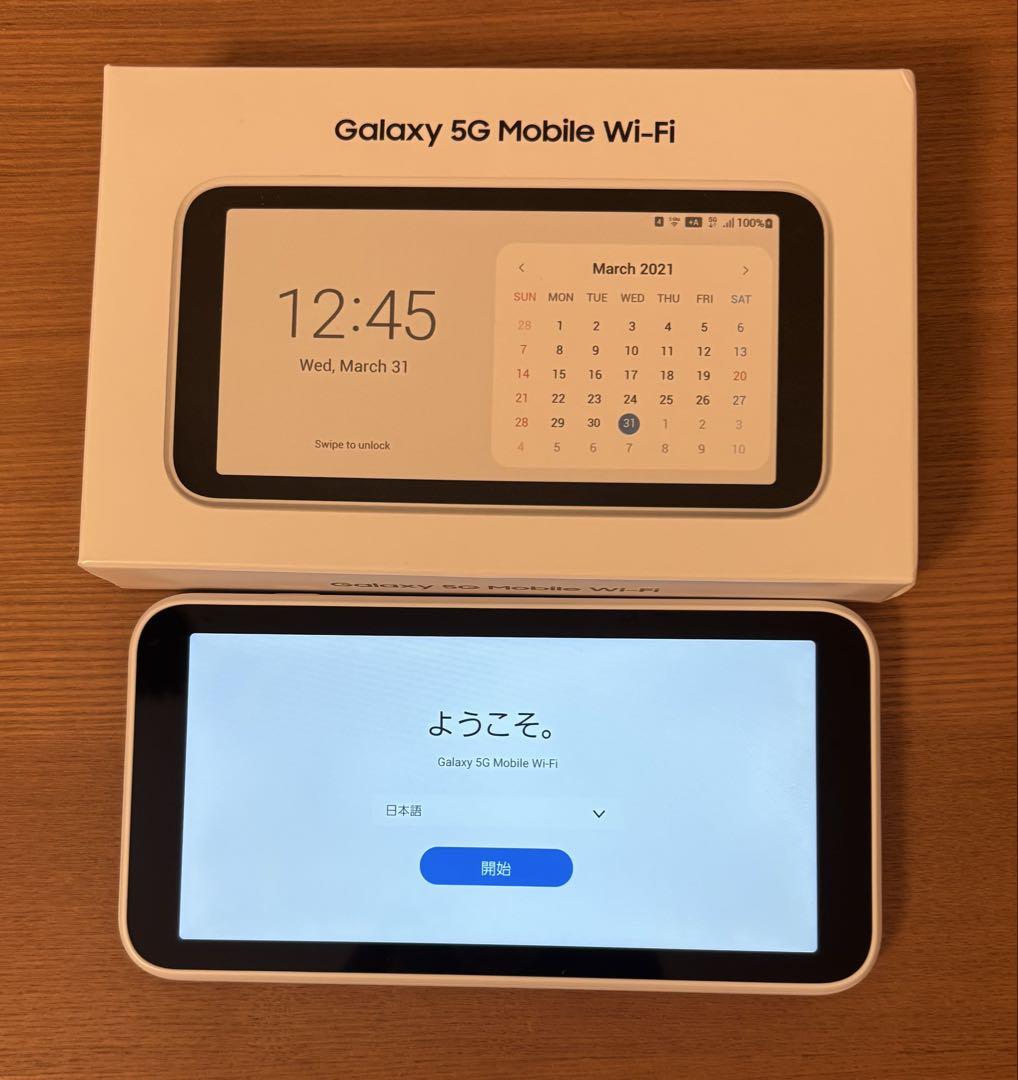 Galaxy 5G Mobile Wi-Fi SCR01 SIMフリー