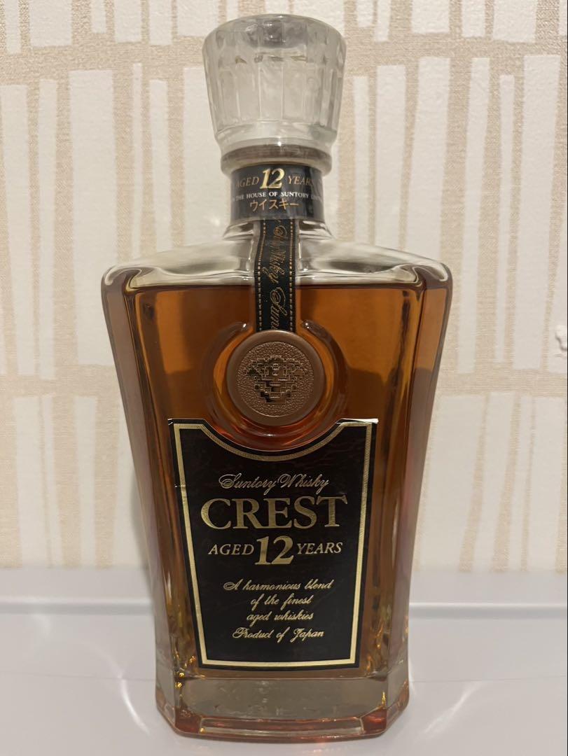 ★未開封★ サントリーウイスキー クレスト　CREST 12年 700ml
