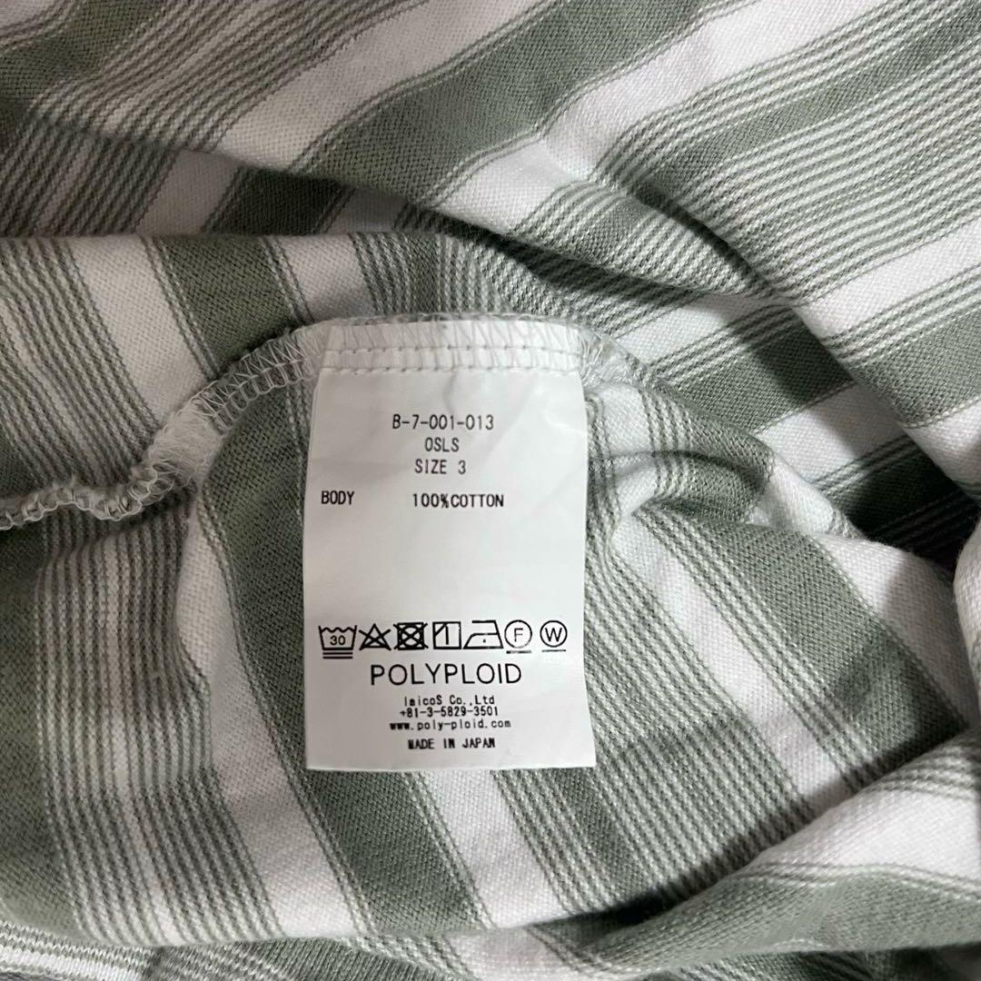 トップス POLYPLOID OVERSIZE LONGSLEEVE #B