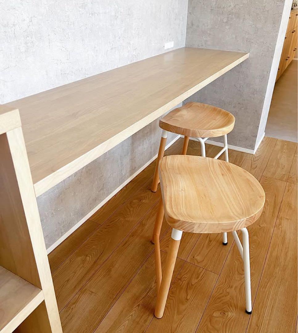 NovodiA Bar Stool スツール 椅子 木製　 高さ45cm