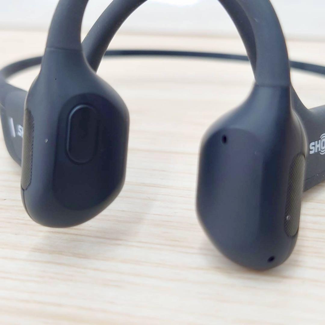 SHOKZ 骨伝導イヤホン S810 収納ケース付き AFTERSHOKZ - SHOKZ 骨伝導イヤホン ブラック 収納ケース付き