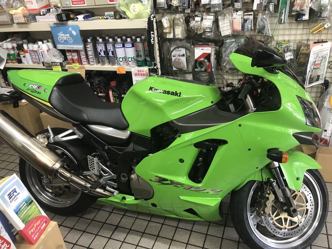 カワサキNinja ZX-12R 2003年式B2 車検令和7年11月 【代引き不可 カワサキNinja ZX-12R 2003年式B2 車検令和7年11月 【代引き不可